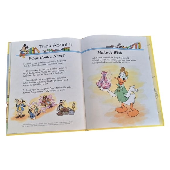 Mickey's Young Readers Library- Volume 6- Mickey's Magic Bottle- 1990 - Picture 5 of 7